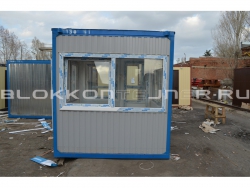 Блок-контейнер 4м, проходная, г.Ставрополь в Динской