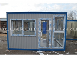 Блок-контейнер 4м, проходная, г.Ставрополь в Динской